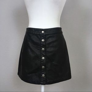 Forever 21 Faux Leather Skirt